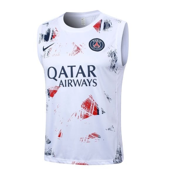Debardeur Short PSG 2024 2025 Blanc