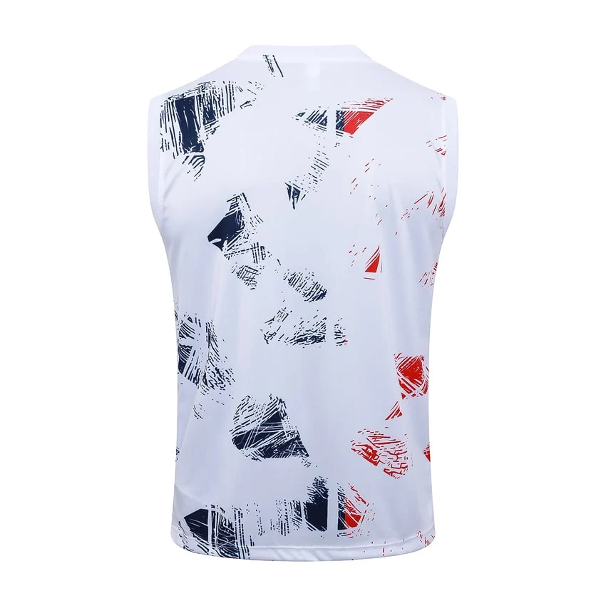 Debardeur Short PSG 2024 2025 Blanc – Image 3