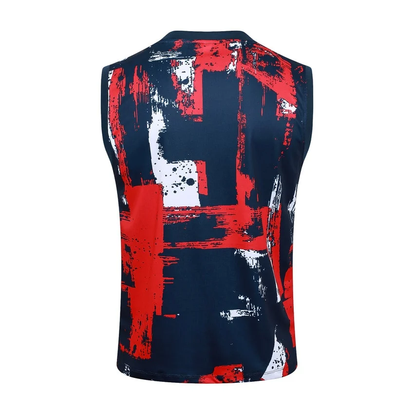 Debardeur Short PSG 2024 2025 Bleu Rouge – Image 3