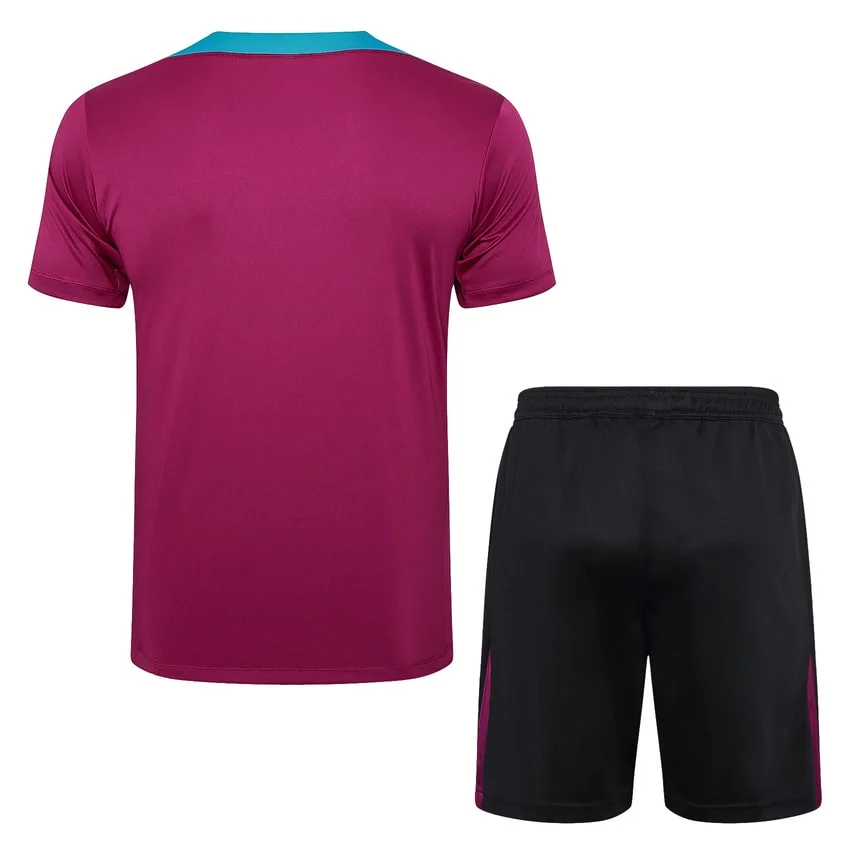 Ensemble Maillot Short PSG 2024 2025 Rose – Image 4
