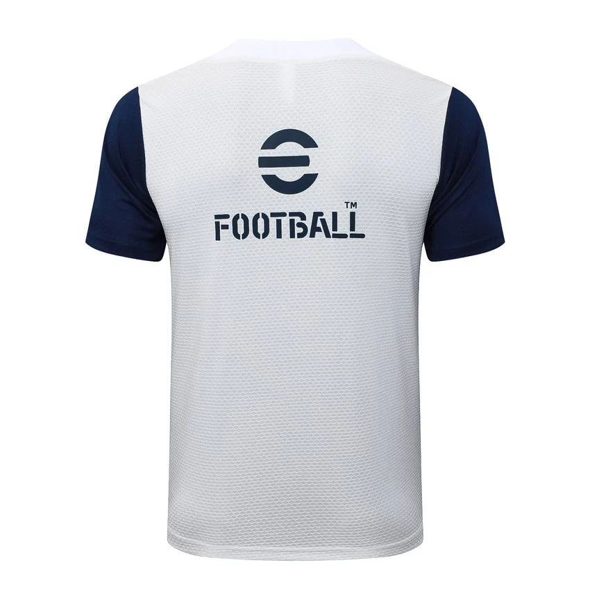 Ensemble Maillot Short PSG 2025 2026 Blanc Bleu – Image 3