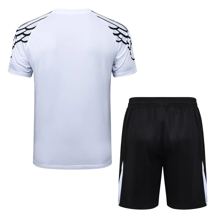 Ensemble Maillot Short PSG 2025 2026 Blanc Clair – Image 4