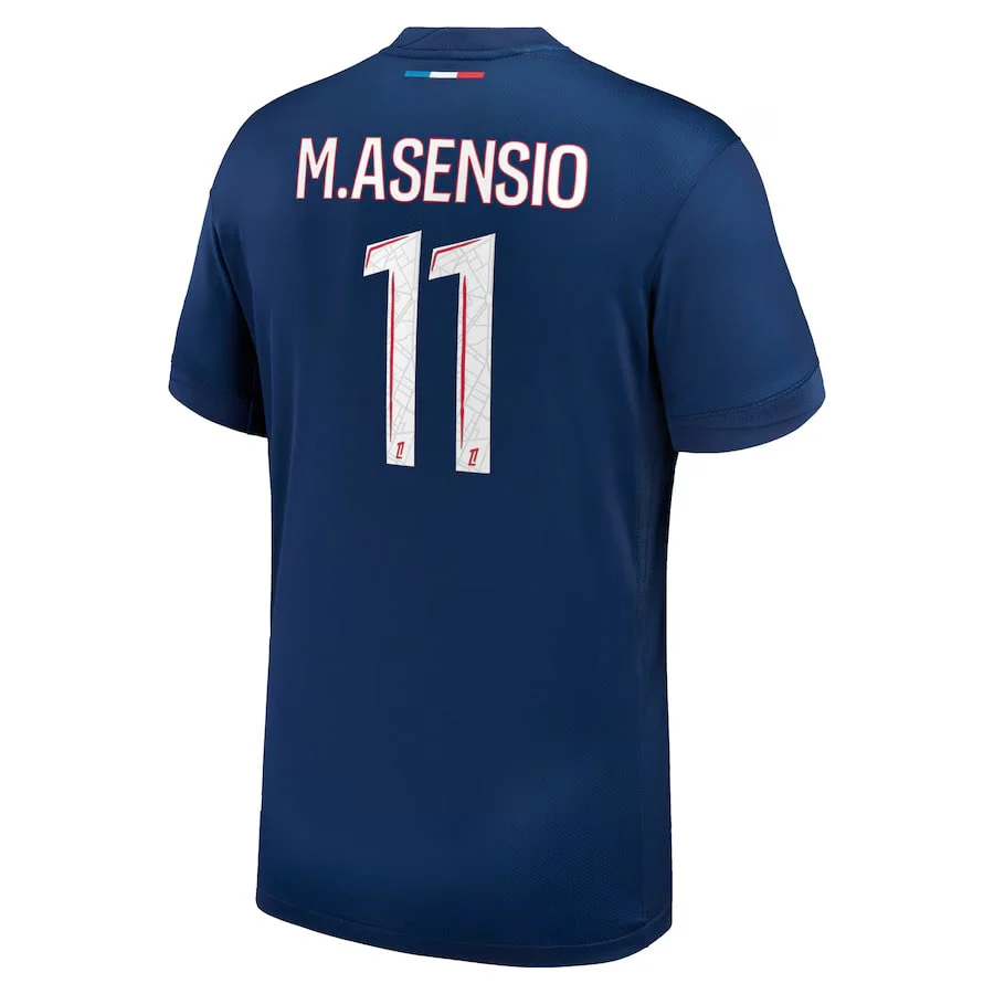 Maillot PSG Domicile 2024 2025 Asensio – Image 2