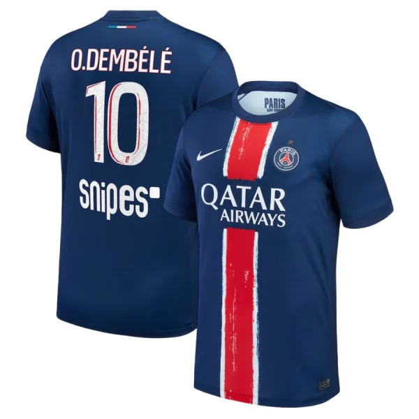 Maillot PSG Domicile 2024 2025 Dembélé 1 Etoile