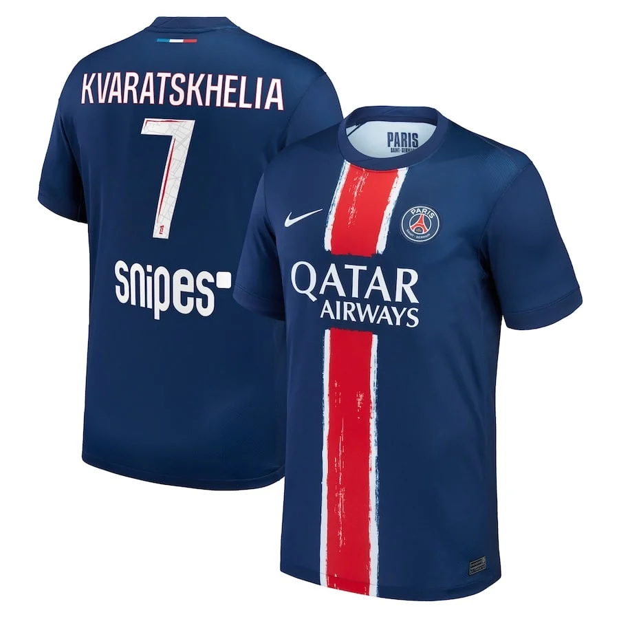 Maillot PSG Domicile 2024 2025 Kvaratskhelia