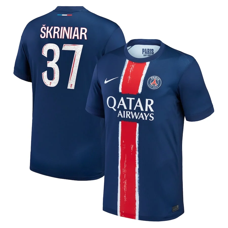 Maillot PSG Domicile 2024 2025 Skriniar