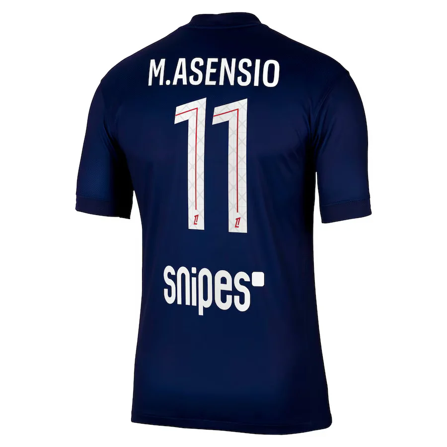 Maillot PSG Domicile 2025 2026 Asensio – Image 2
