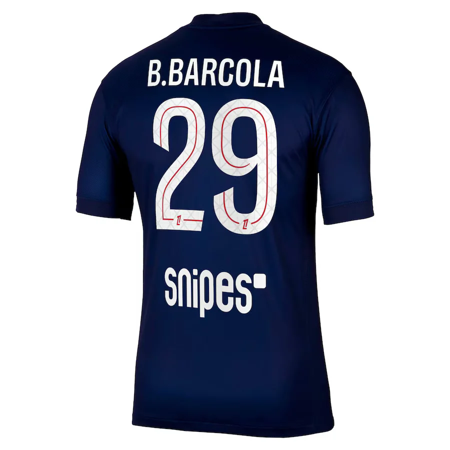 Maillot PSG Domicile 2025 2026 Barcola – Image 2