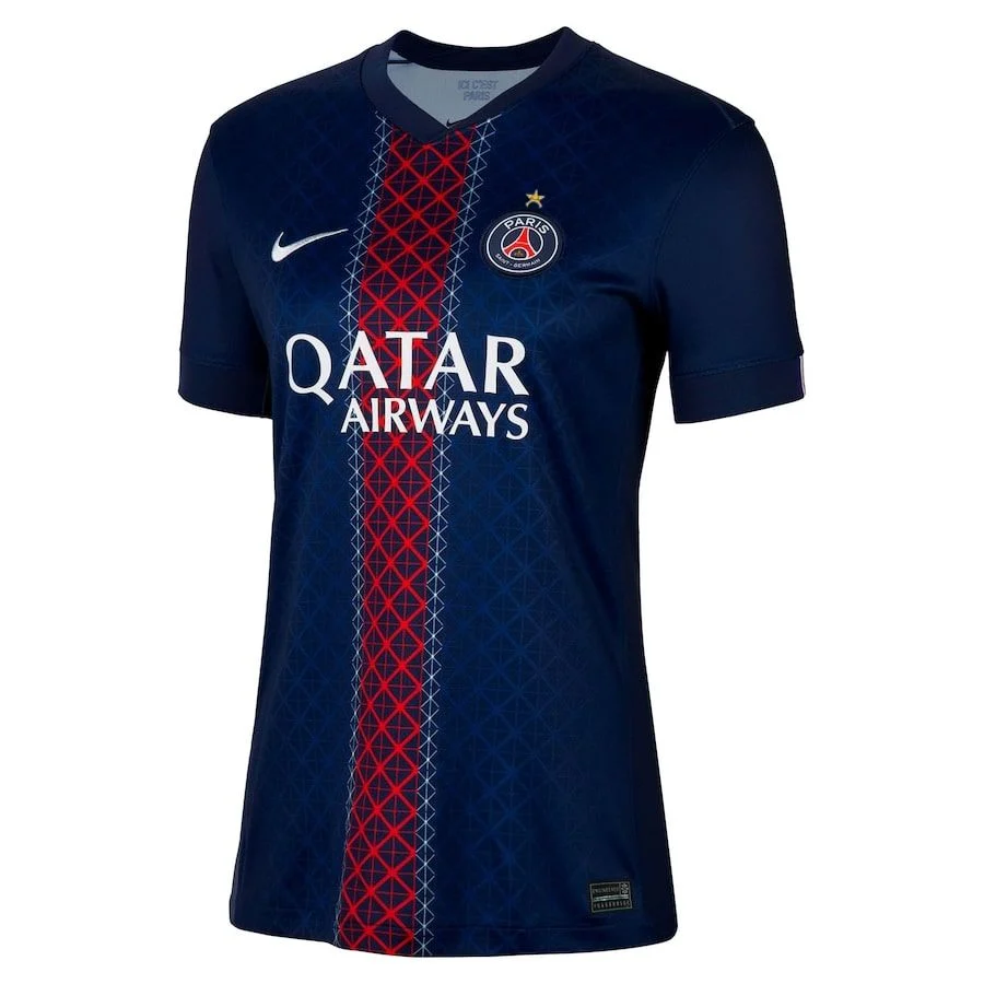Maillot PSG Domicile 2025 2026 Femme 1 etoile