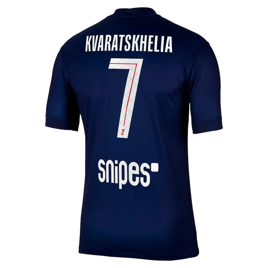Maillot Kit Enfant PSG Domicile 2025 2026 Kvaratskhelia – Image 2