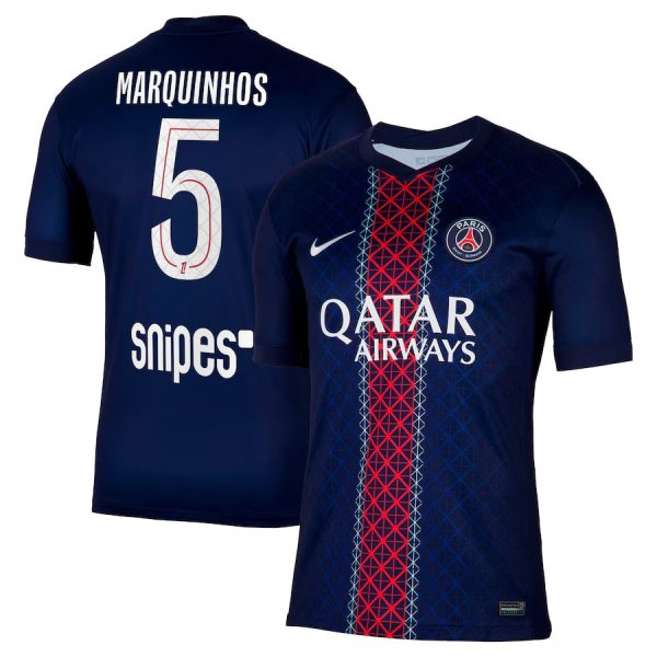 Maillot PSG Domicile 2025 2026 Marquinhos