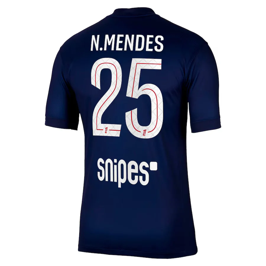 Maillot PSG Domicile 2025 2026 Mendes – Image 2