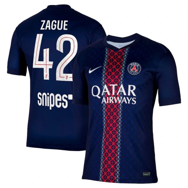 Maillot PSG Domicile 2025 2026 Zague
