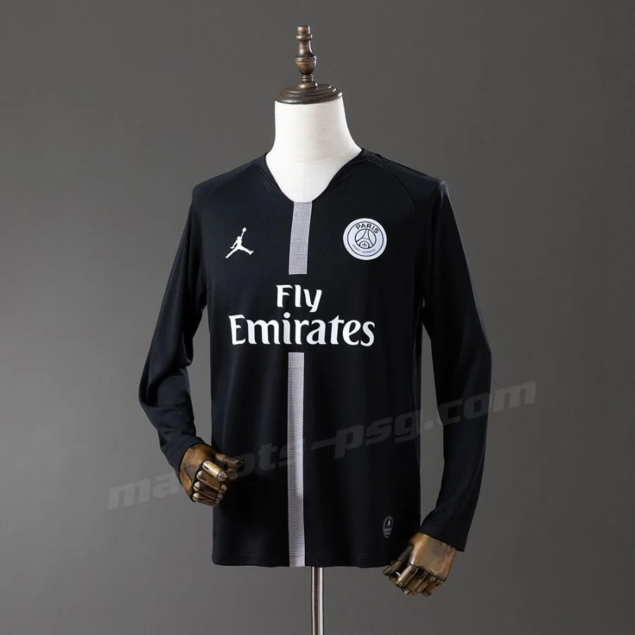 Maillot PSG Exterieur 2018 2019 Manches Longues