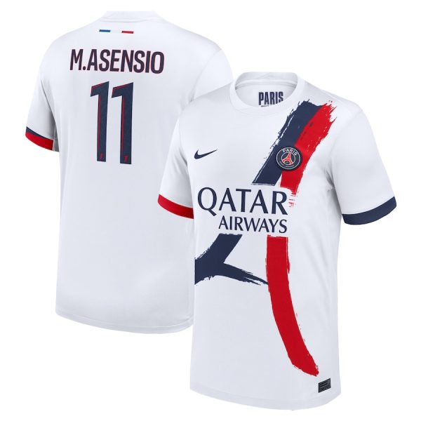 Maillot PSG Exterieur 2025 2026 Asensio