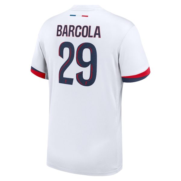 Maillot PSG Exterieur 2025 2026 Barcola