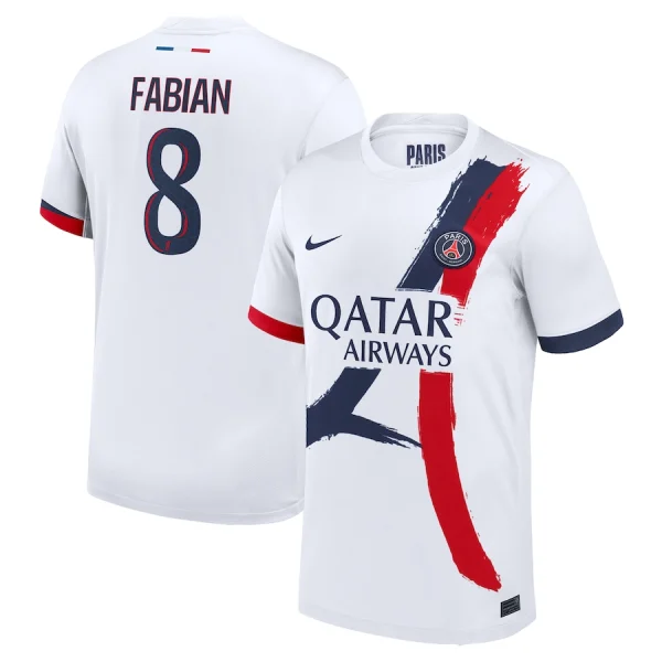 Maillot PSG Exterieur 2025 2026 Fabian Ruiz