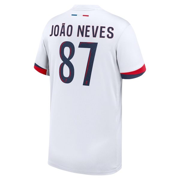 Maillot PSG Exterieur 2025 2026 João Neves