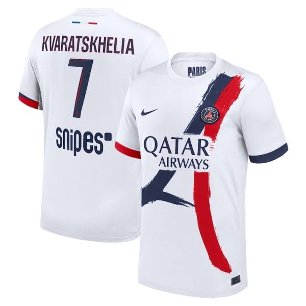 Maillot PSG Exterieur 2025 2026 Kvaratskhelia