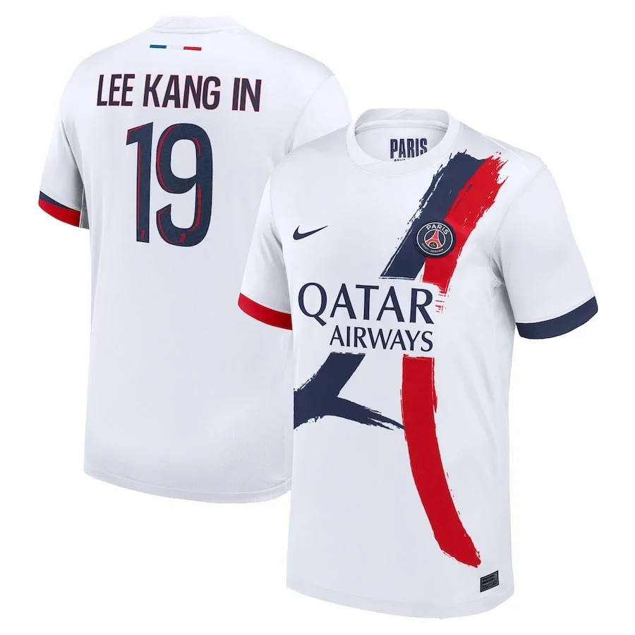 Maillot PSG Exterieur 2025 2026 Lee Kang In