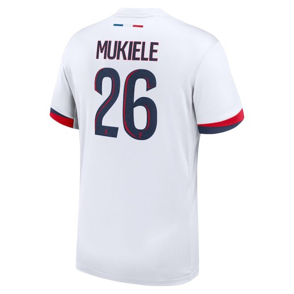 Maillot PSG Exterieur 2025 2026 Mukiele