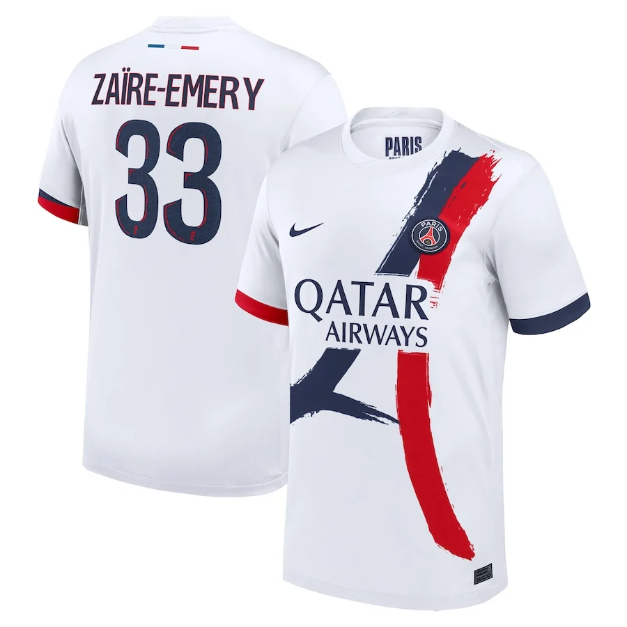 Maillot PSG Exterieur 2025 2026 Zaire Emery