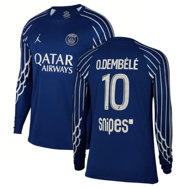 Maillot PSG Fourth 2024 2025 Manches Longues Dembélé