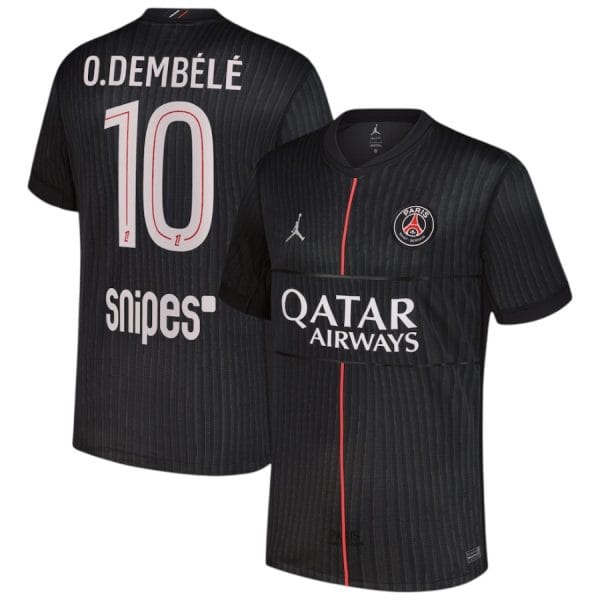 Maillot PSG Jordan Fourth 2025 2026 Dembélé