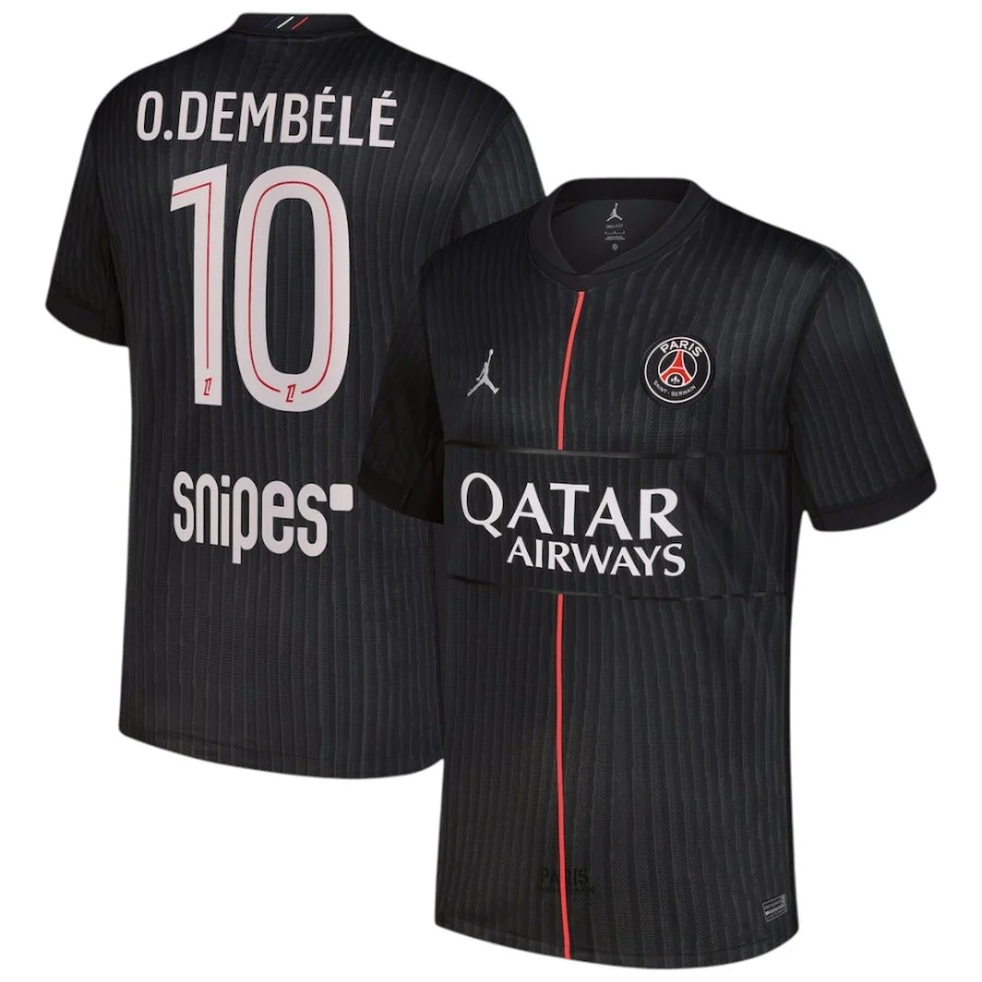 Maillot PSG Jordan Fourth 2025 2026 Dembélé