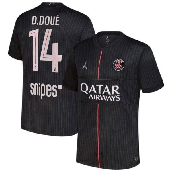 Maillot PSG Jordan Fourth 2025 2026 Désiré Doué