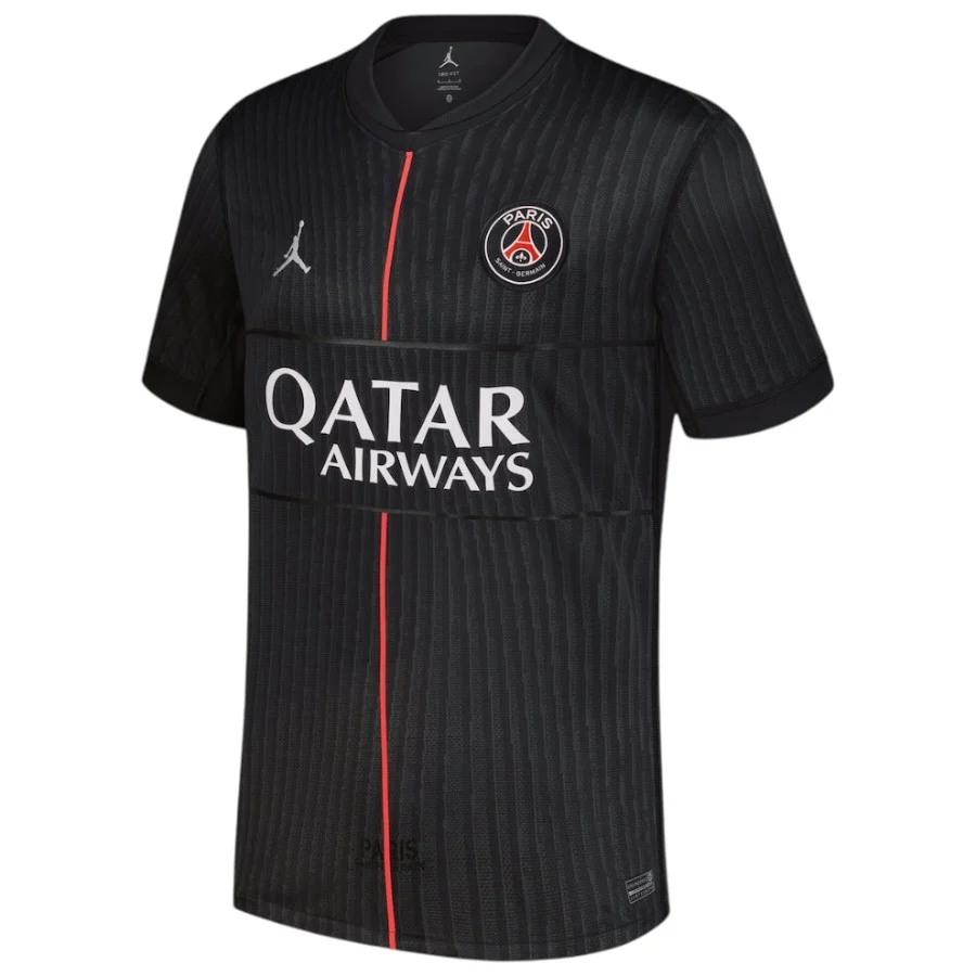 Maillot Kit Enfant PSG Jordan Fourth 2025 2026 Kvaratskhelia – Image 3
