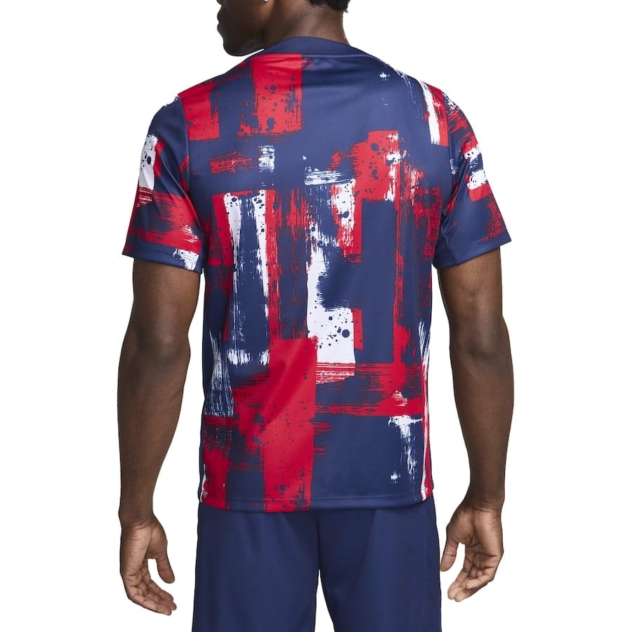 Maillot PSG Pre Match 2024 2025 Bleu – Image 2