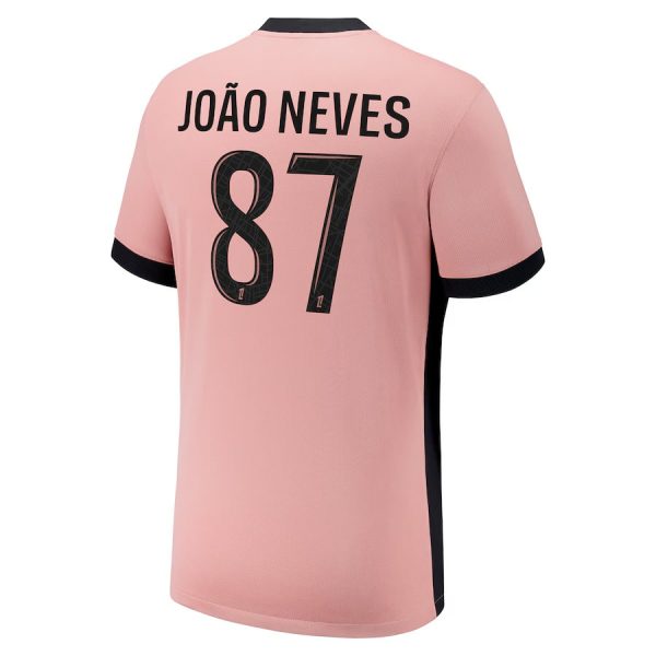 Maillot PSG Third 2024 2025 Joao Neves