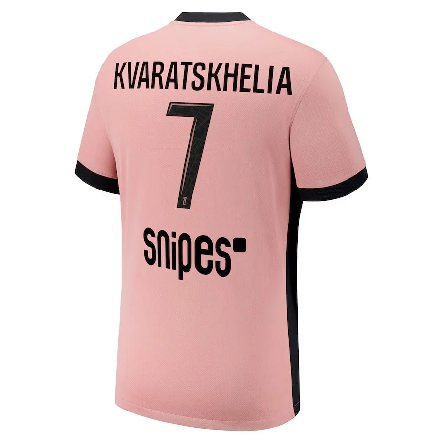 Maillot PSG Third 2024 2025 Kvaratskhelia – Image 2