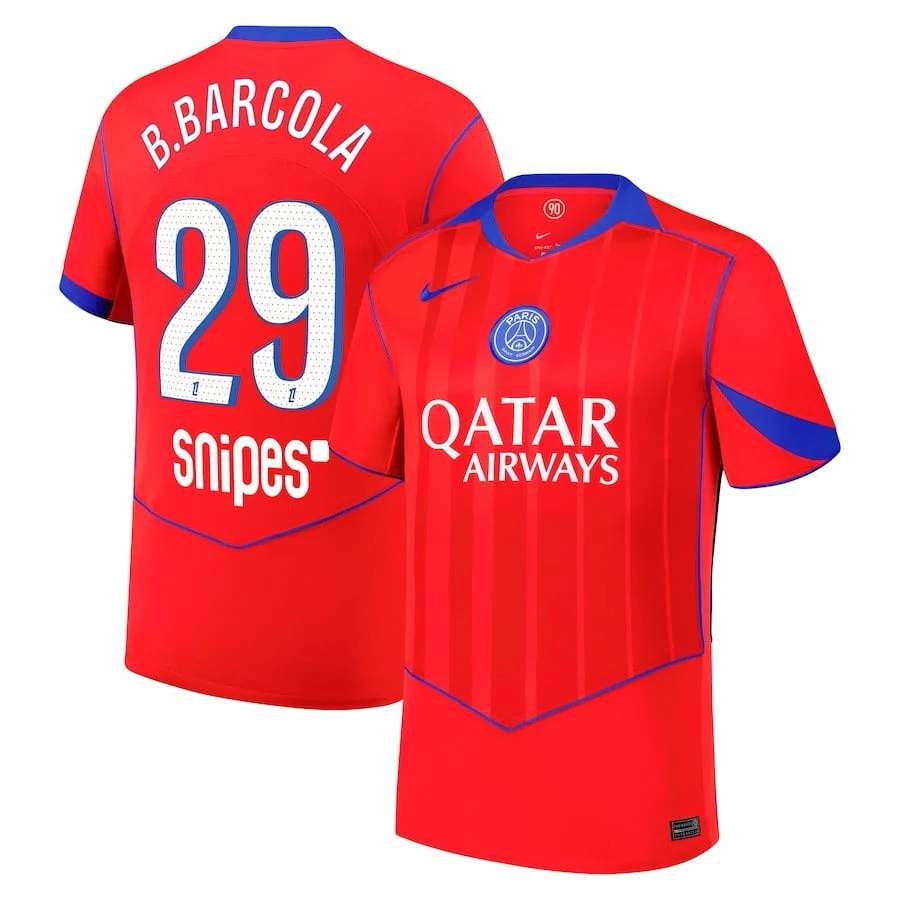 Maillot PSG Third 2025 2026 Barcola