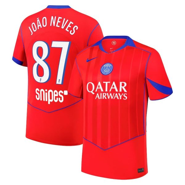 Maillot PSG Third 2025 2026 Joao Neves