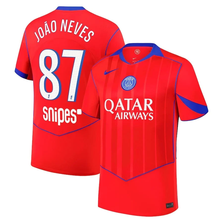 Maillot PSG Third 2025 2026 Joao Neves