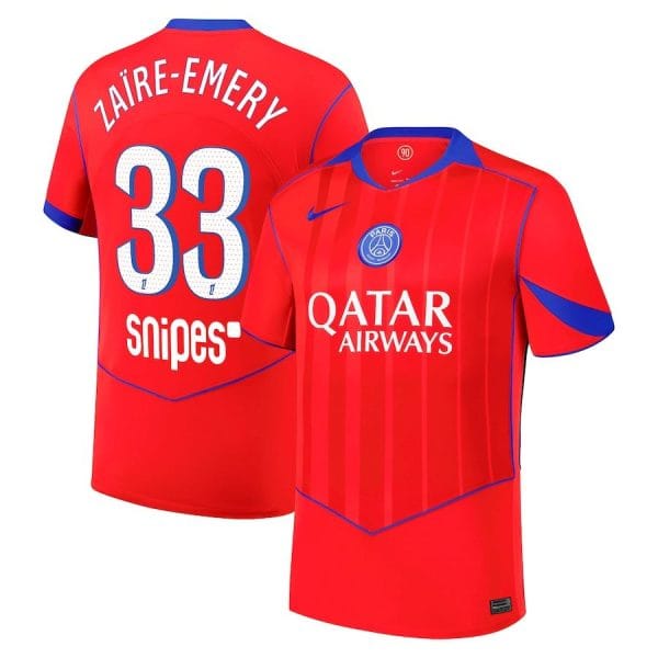 Maillot PSG Third 2025 2026 Zaire Emery