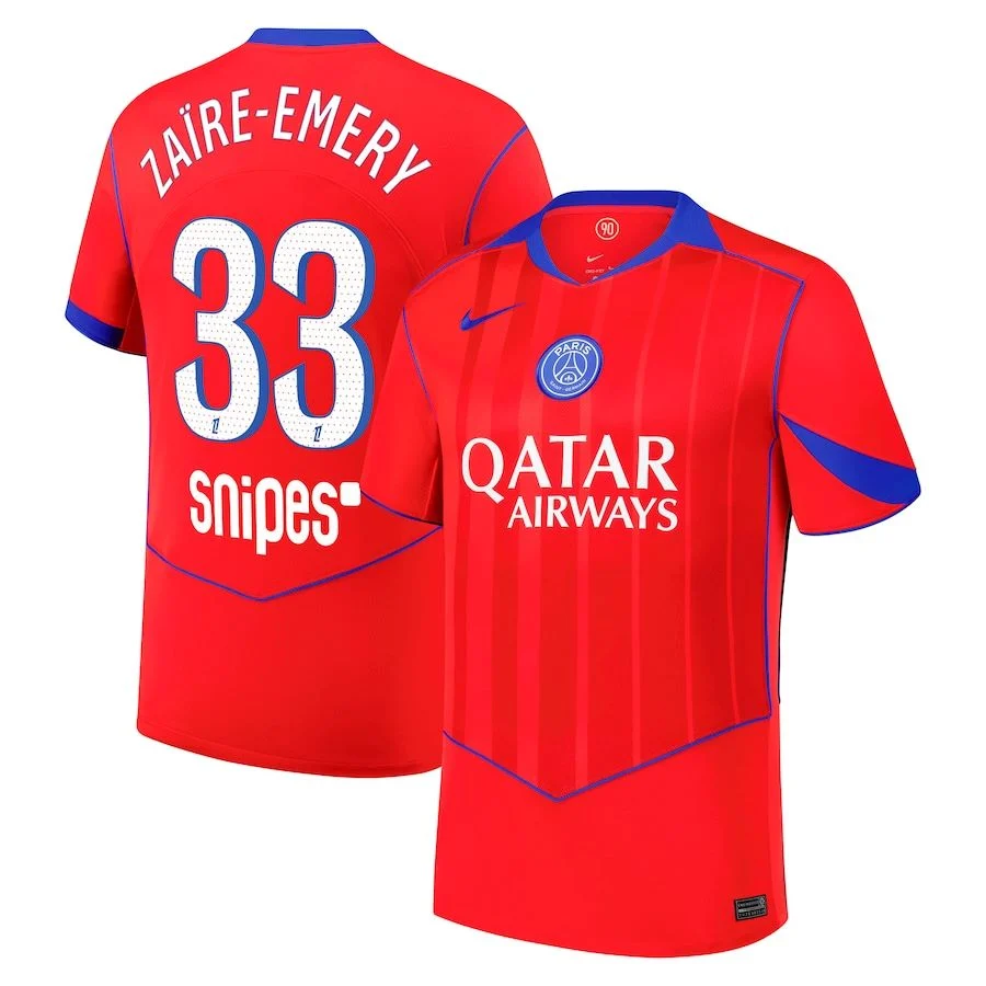 Maillot PSG Third 2025 2026 Zaire Emery
