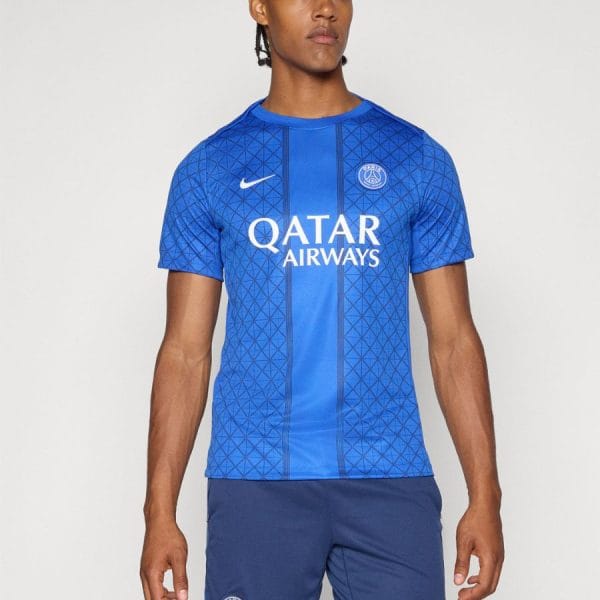 Maillot PSG Pre Match 2025 2026 Bleu