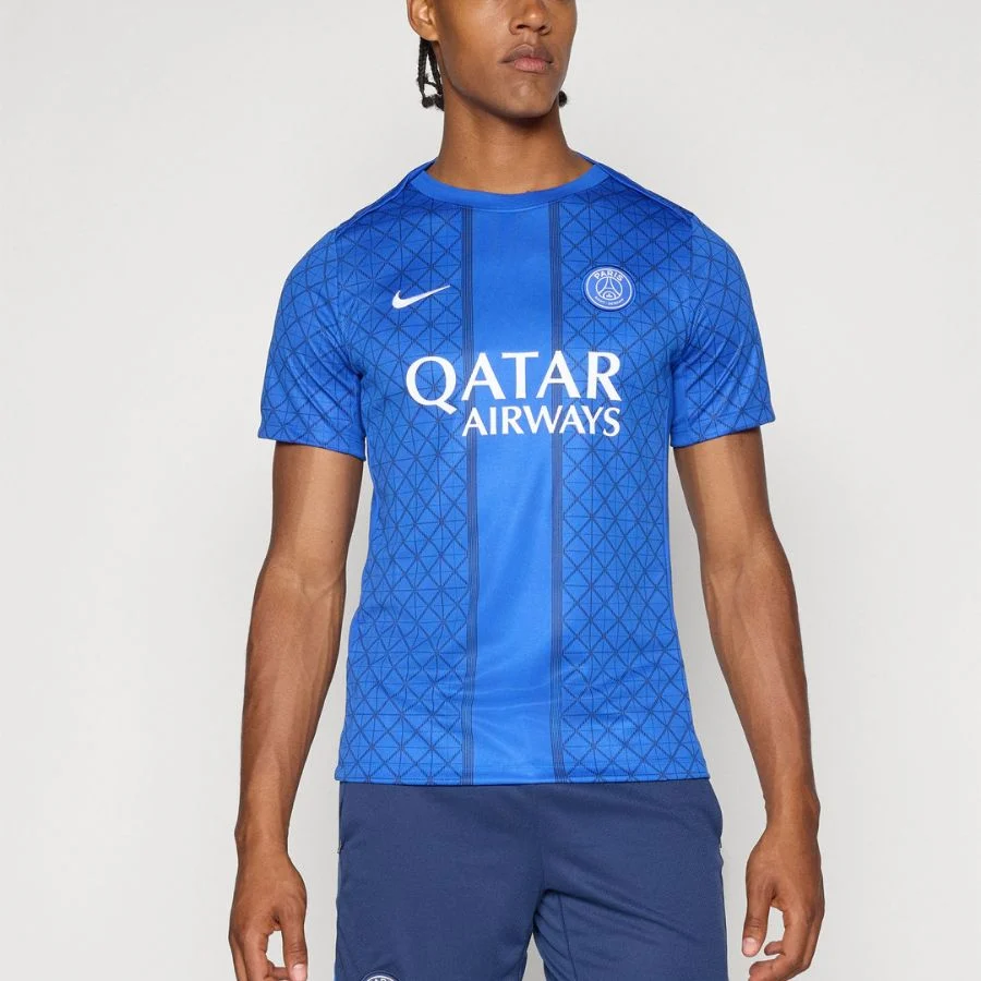Maillot PSG Pre Match 2025 2026 Bleu – Image 2