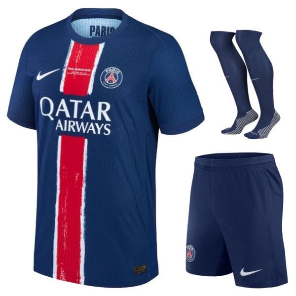 Maillot Kit Enfant PSG Domicile Finale UCL Munich 2025