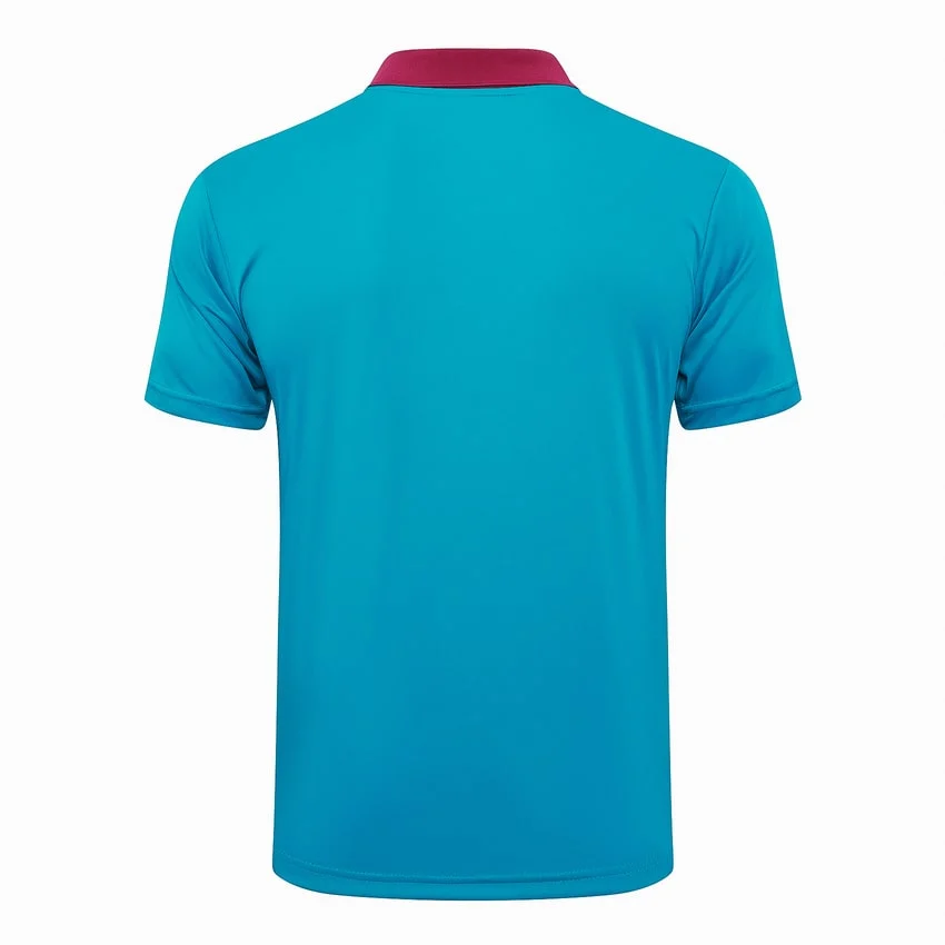 Survetement PSG Polo 2024 2025 Bleu Ciel – Image 3