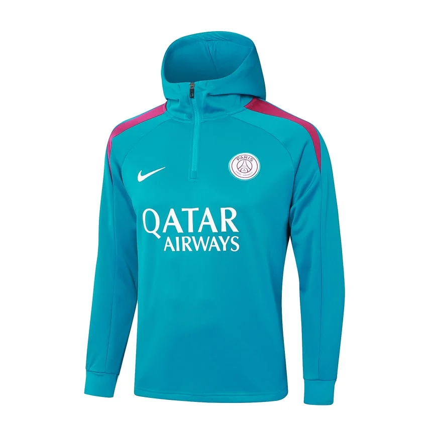 Survetement PSG Sweat 2024 2025 Bleu Ciel – Image 2