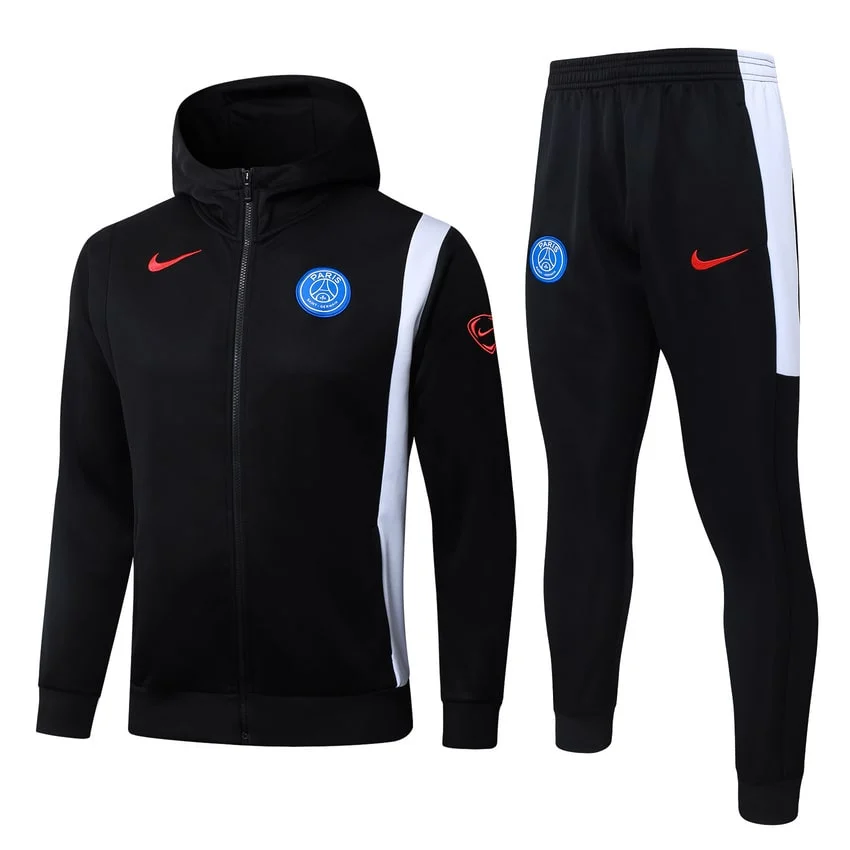 Survetement PSG Sweat 2025 2026 Noir Blanc