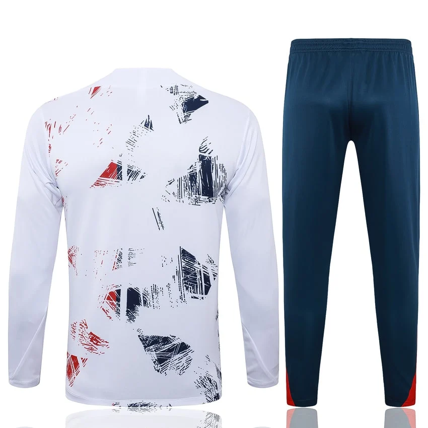 Survetement PSG Training 2024 2025 Blanc – Image 4