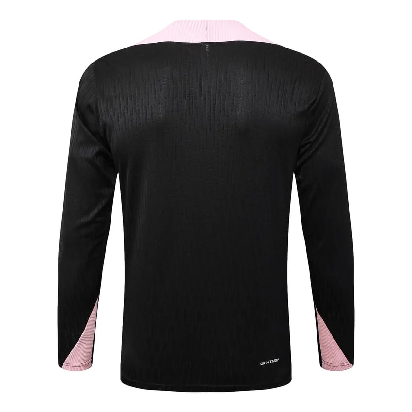 Survetement PSG Training 2024 2025 Noir Rose – Image 3