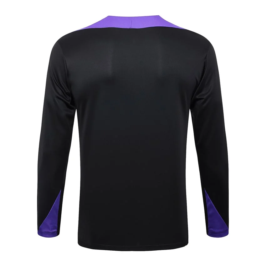 Survetement PSG Training 2024 2025 Noir Violet – Image 3