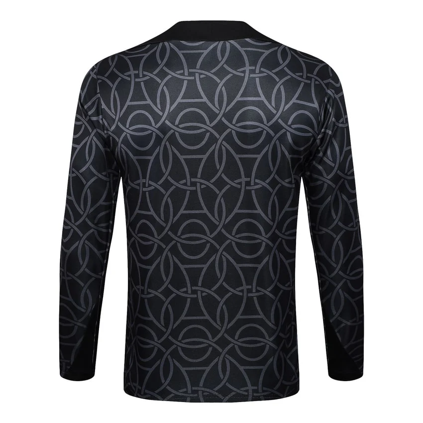 Survetement PSG Training 2024 2025 Noir Motif – Image 3