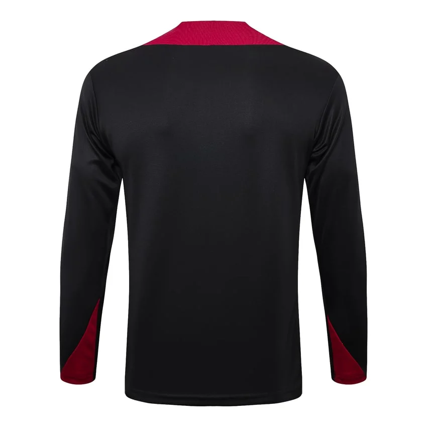 Survetement PSG Training 2024 2025 Noir Rouge – Image 3